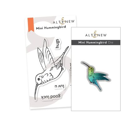 Altenew Mini Hummingbird set for cardmaking and paper crafts.  UK Stockist, Seven Hills Crafts