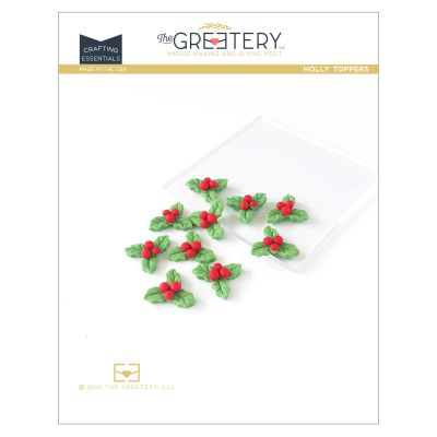 Greetery Holly Toppers