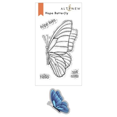 ALT Hope Butterfly Stamp and Die