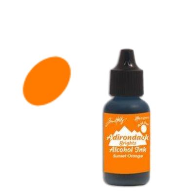 Sunset Orange Alcohol Ink