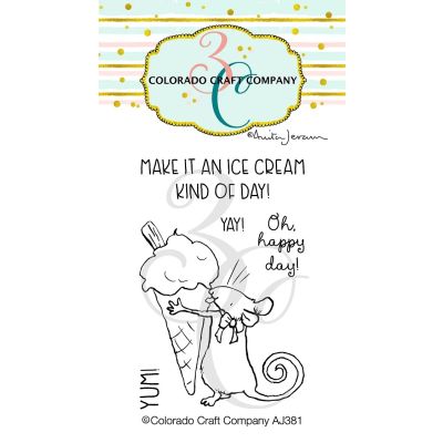 Anita Jeram Ice Cream Day Mini Stamp