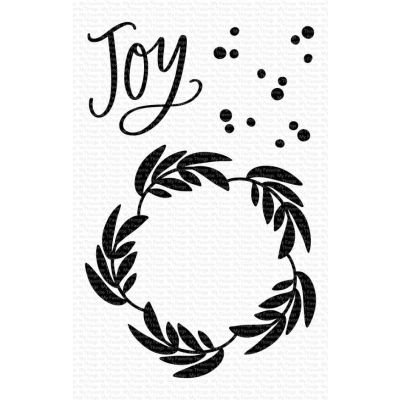 Joy Wreath Stamp