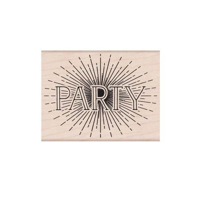 Party Wooden Stamp
