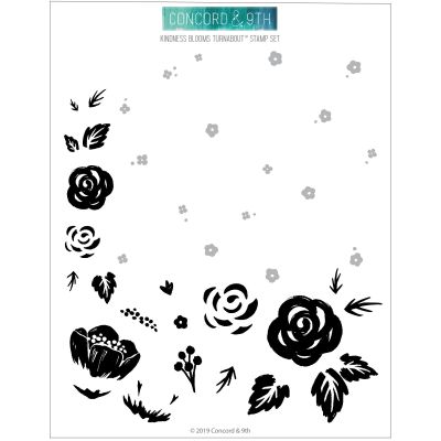 Kindness Blooms Turnabout Stamp