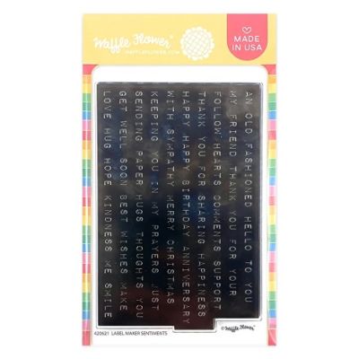 Sticker - Retro Hot Stamping Numbers & Letters Stickers