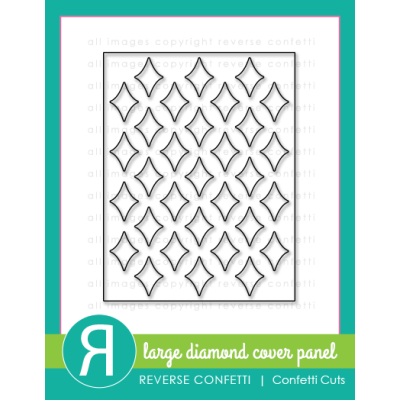 Large Diamond Cover Panel Confetti Cuts