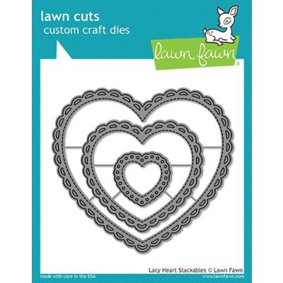 Lacy Heart Stackable Die