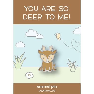 Hello, Deer Enamel Pin
