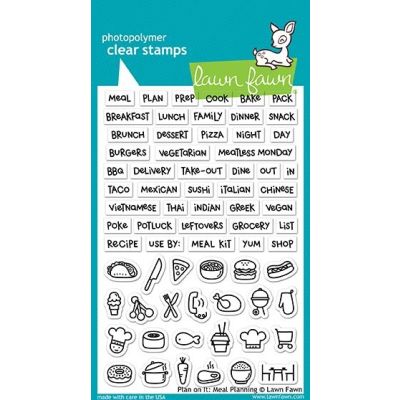 Plan On It: Meal Planning Stamp