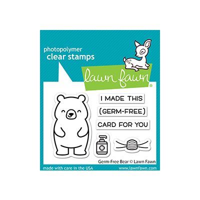 Germ-Free Bear Stamp