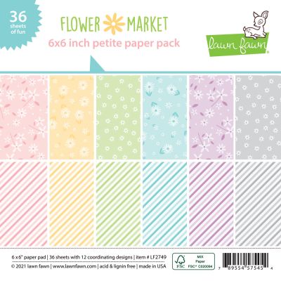 Flower Market 6 x 6 Paper Pad