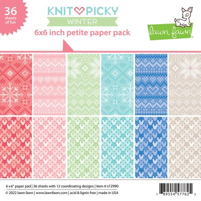LF Knit Picky Winter - 6 inch pad