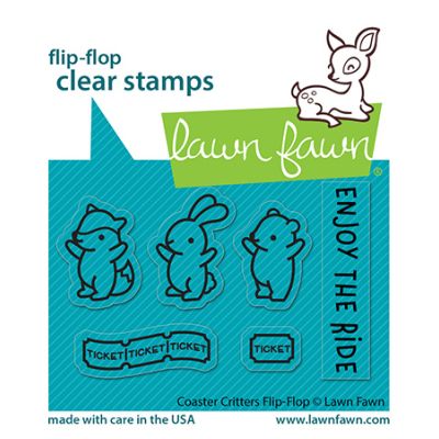 LF Coaster Critters Flip Flop Stamp