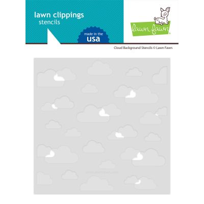 LF Cloud Background Stencils (2 pack)