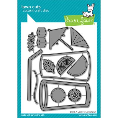 build-a-drink Die by Lawn Fawn at Seven Hills Crafts UK stockist 5 star rated for customer service, speed of delivery and value