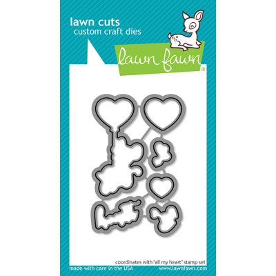 all my heart die by Lawn Fawn at Seven Hills Crafts UK stockist 5 star rated for customer service, speed of delivery and value