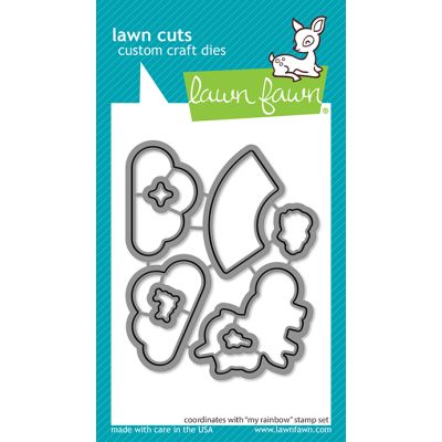 My Rainbow Die by Lawn Fawn. 
Seven Hills Crafts - UK paper craft store specialising in quality USA craft brands.  5 star rated for customer service, speed of delivery and value