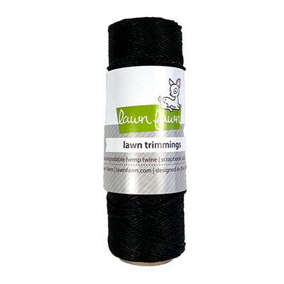 Lawn Fawn Hemp Twine - Black