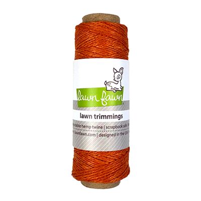 Lawn Fawn Hemp Twine - Orange