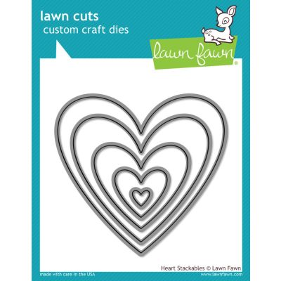 Heart Stackables Lawn Cuts Image 1