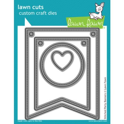 Stitched Party Banners Lawn Cuts Image 1