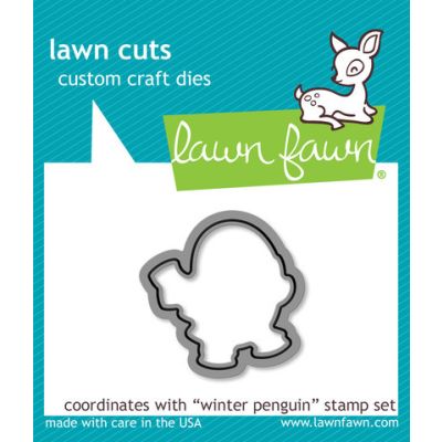 Winter Penguin Lawn Cut Image 1