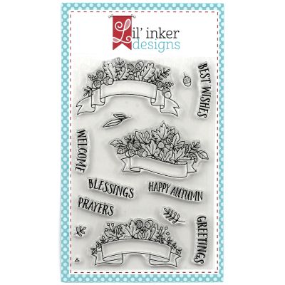 Blossoms & Banners Autumn Stamp