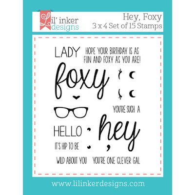 Lil Inker Designs Hey Foxy Stamp