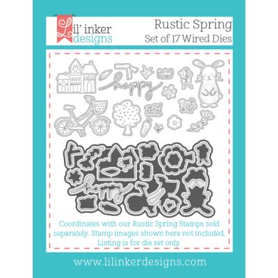 Lil Inker Designs Rustic Spring Die