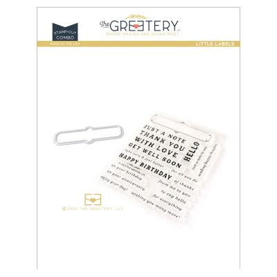 Little Labels Stamp and Die by The Greetery, Urban Jungle Collection, June 2023, UK Exclusive Stockist, Seven Hills Crafts 5 star rated for customer service, speed of delivery and value