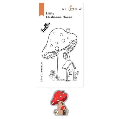 ALT Little Mushroom House Stamp and Die set