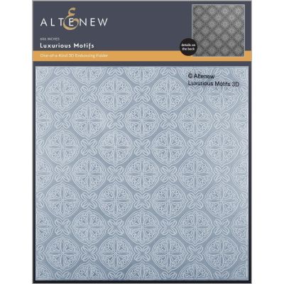 AlteNew Luxuirous Motif 3D Embossing Folder
World Wide Shipping   5 star Trustpilot rating for customer service and value