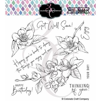 Thinking of You Magnolia Stamp