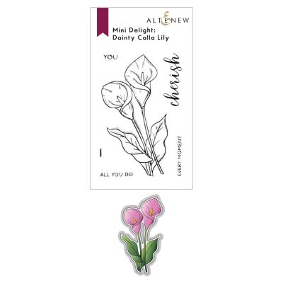 Mini Delight: Dainty Calla Lilly Stamp & Die