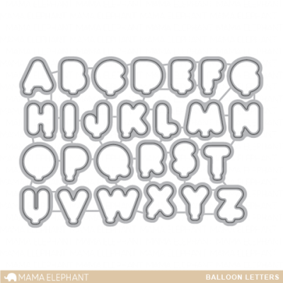 Balloon Letters Creative Cut Image 1