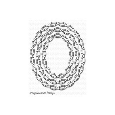 Linked Chain Oval Frames Die