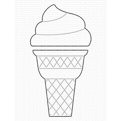 Ice Cream Cone Die