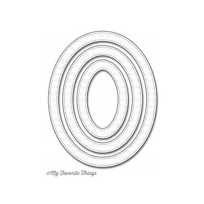 Pierced Ovals Frames Die-namic Image 1