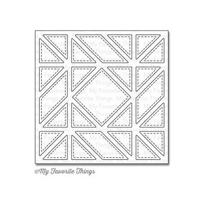 Diagonal Quilt Square Cover Up Die-namic Image 1