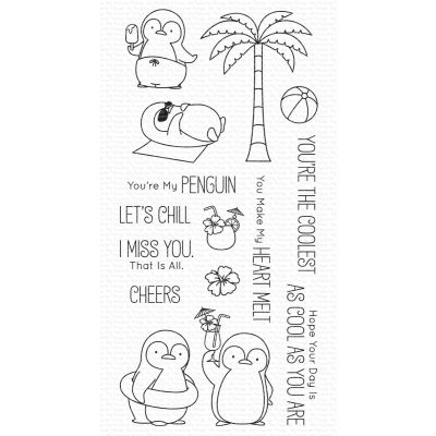 Penguins in Paradise Stamp
