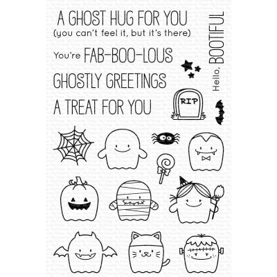 Fab-BOO-lous Friends Stamp