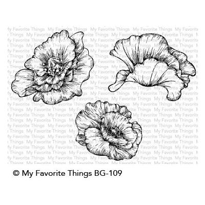 Poppy Blooms Stamp