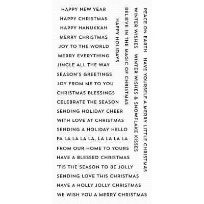 Bitty Holiday Wishes Stamp