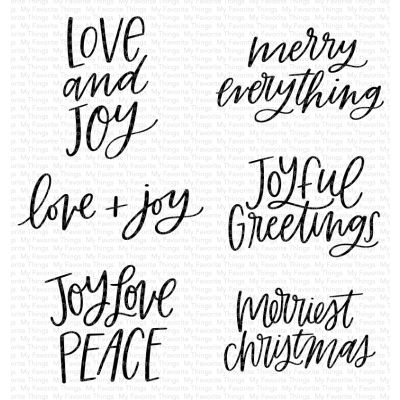 MFT Mini Merry Messages Stamp
