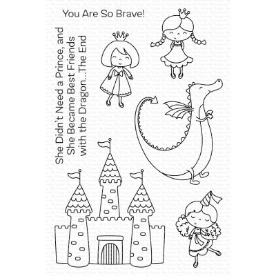 Fairy-Tale Friendship Stamp