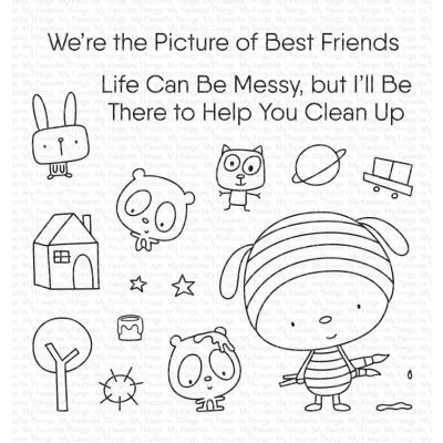 MFT We're The Picture of Best Friends Stamp