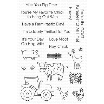 MFT Farm-tastic Friends Stamp
