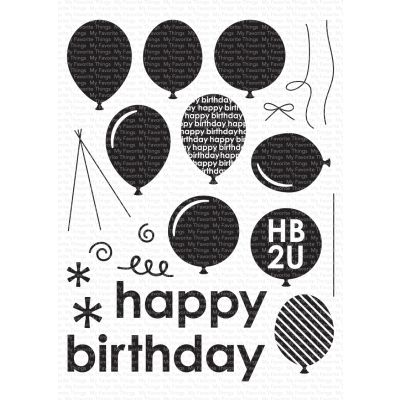 MFT Balloon Party Stamp