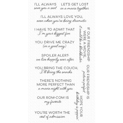 MFT Picture Perfect Sentiments Stamp