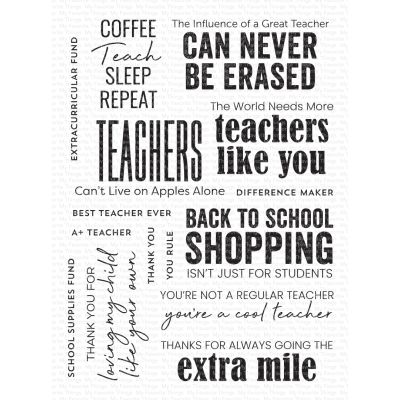 My Favorite Things UK Stockist - back to school Die for paper crafting and die cutting